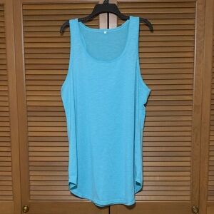 NWOT Sky Blue Tank Dress 3X